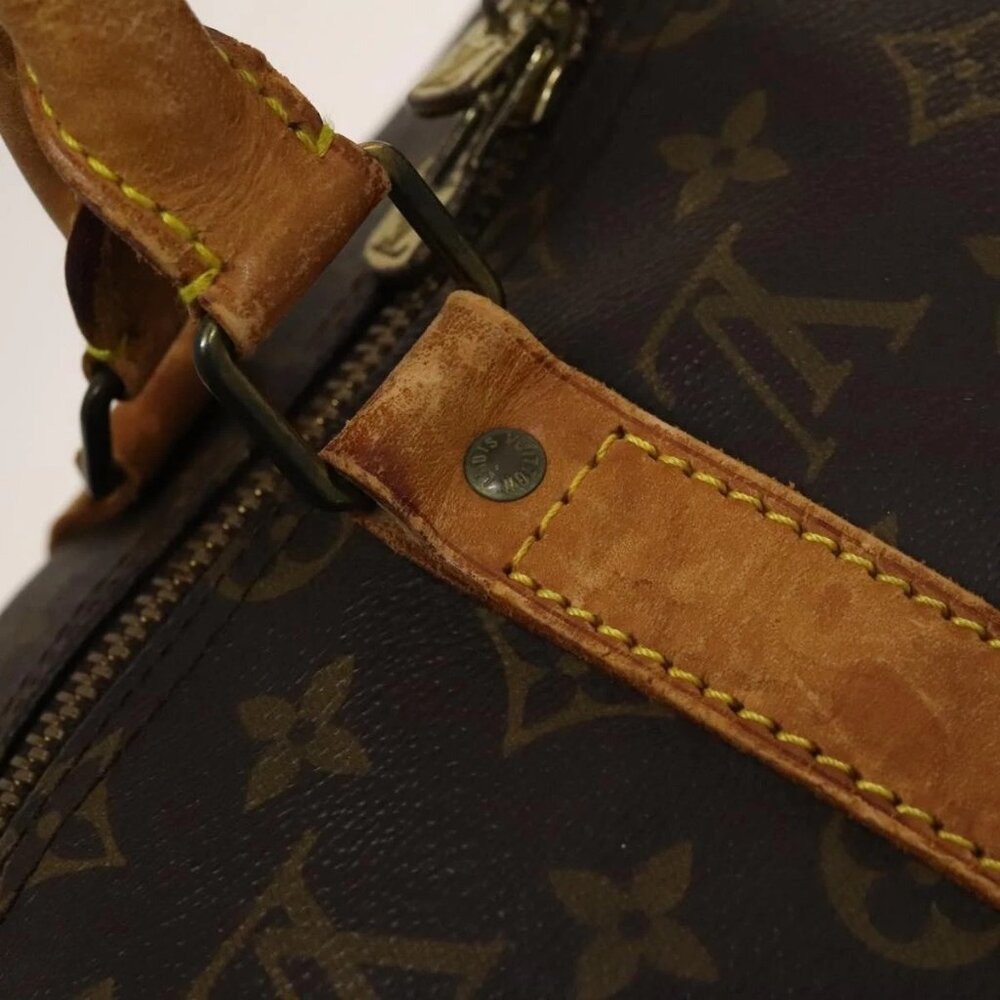 LOUIS VUITTON Monogram Keepall Bandouliere 50 Boston Bag M41416 LV Auth 128979 - Picture 10 of 16